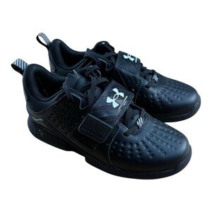 Under Armour Reign Lifter UA Black Size 5.5M 7W Cross Fit Training Gym Shoe‎